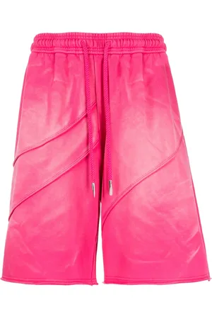 Feng Chen Wang Bermudas con cordones en la pretina