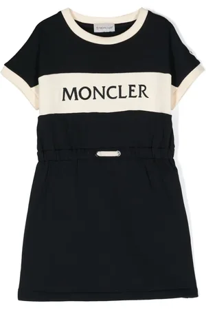 Moncler Vestido estilo playera con logo bordado