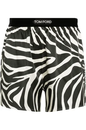 Tom Ford Shorts con estampado de cebra