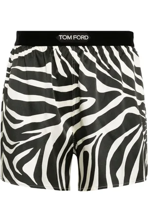 Tom Ford Shorts con estampado de cebra