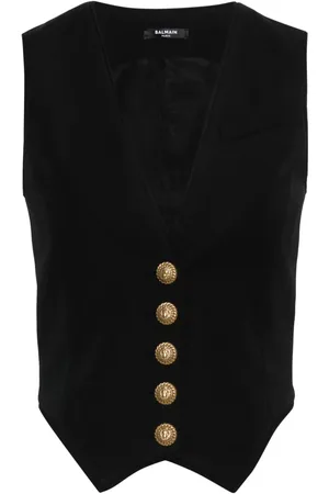 Balmain Chaleco con costura