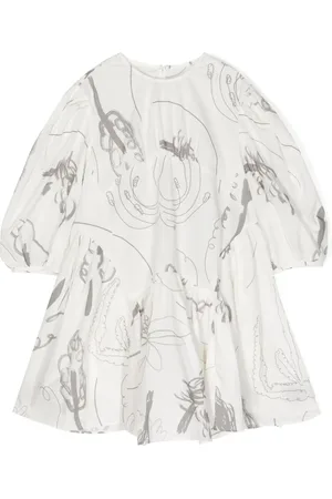 JNBY by JNBY Vestido acampanado con dibujo estampado