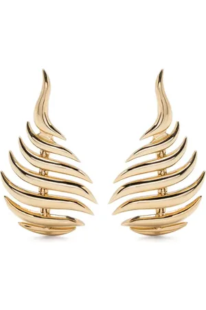 Fernando Jorge Aretes Flame en oro amarillo de 18kt