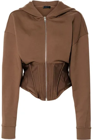 MUGLER Chamarra con capucha