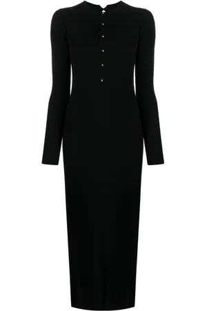 JNBY Vestido midi con aberturas