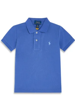 Ralph Lauren Playera tipo polo con logo bordado
