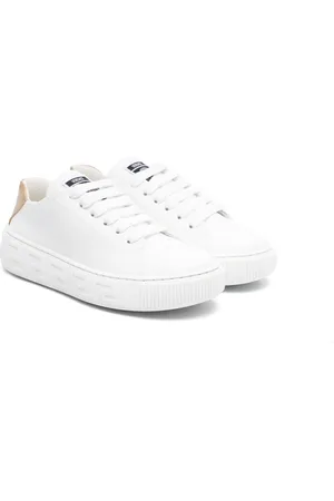 VERSACE Tenis con detalle Greca
