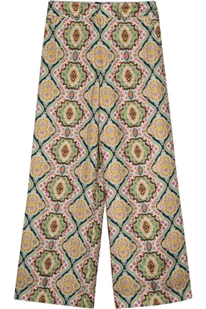 Etro Pantalones anchos con estampado floral