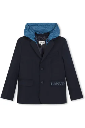 Lanvin Blazer con botones y capucha removible