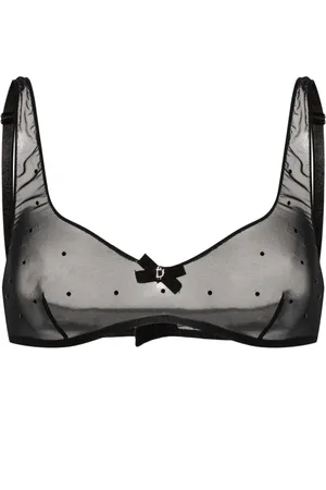 Dsquared2 Brasier semitransparente con lentejuelas