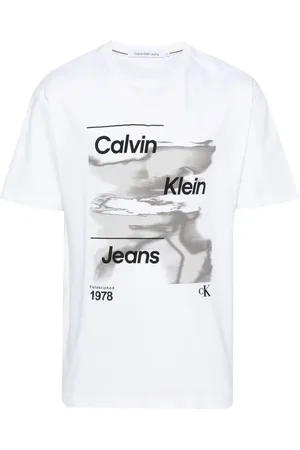 Calvin Klein Playera con logo estampado