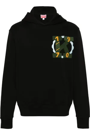 Kenzo Hoodie con logo bordado