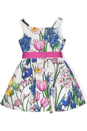 COLORICHIARI Vestido con estampado floral