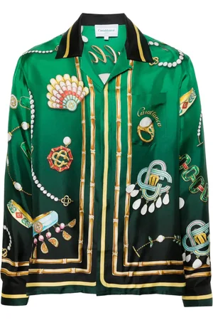 Casablanca Camisa de seda La Boite A Bijoux