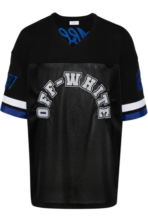 OFF-WHITE Playera con paneles y aplique del logo