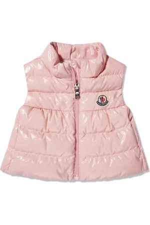 Moncler Chaleco capitonado con efecto brillante