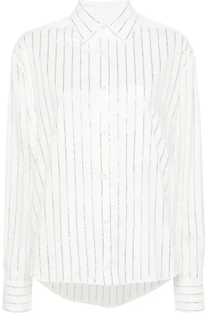 GIUSEPPE DI MORABITO Camisa con detalles de cristal