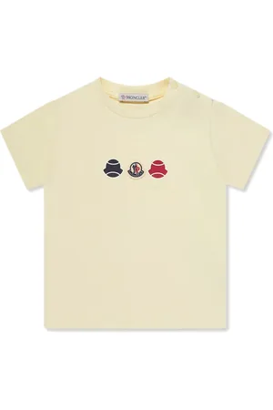 Moncler Playera con logo estampado