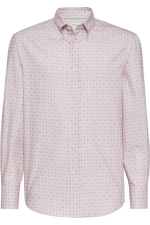 Brunello Cucinelli Camisa manga larga
