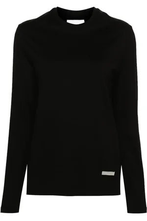 Jil Sander Playera con placa del logo