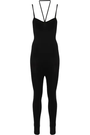 ANDREADAMO Jumpsuit con detalles de canalé