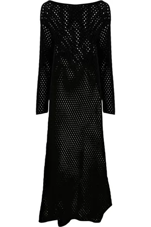 SEMICOUTURE Vestido largo de tejido flojo