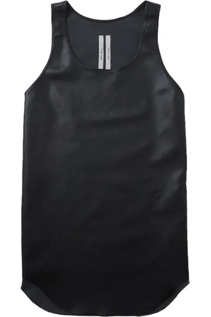 Rick Owens Top de cuero