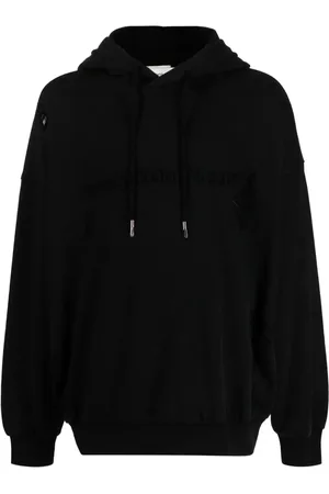 Feng Chen Wang Hoodie con aplique del logo
