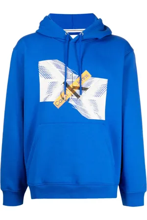 Calvin Klein Hoodie Skyscraper con estampado gráfico