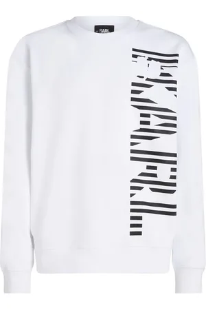 Karl Lagerfeld Sudadera con logo vertical