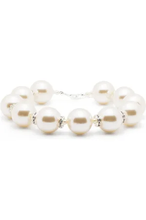 MAGDA BUTRYM Collar de perlas con detalles de cristal