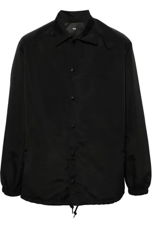 Y-3 Sobrecamisa capitonada con logo bordado