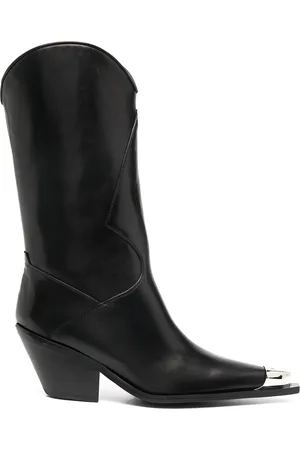 MISBHV Botas con puntera metalizada