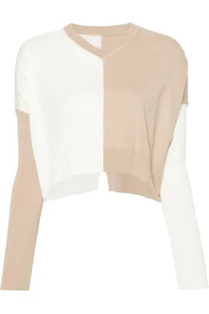 Maison Margiela Suéter con diseño color block