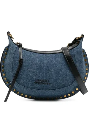Isabel Marant Bolsa de hombro de mezclilla Oskan Moon