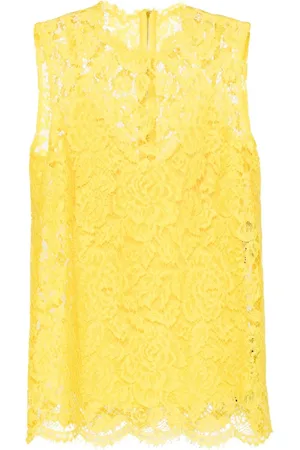 Dolce & Gabbana Top de encaje cordonetto