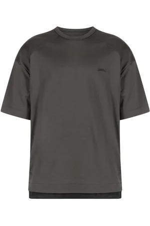 JUUN.J Playera con cierre lateral