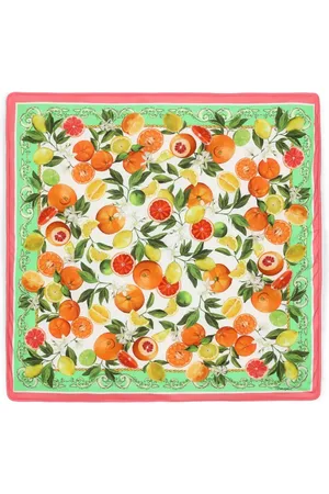 Dolce & Gabbana Manta con frutas estampadas