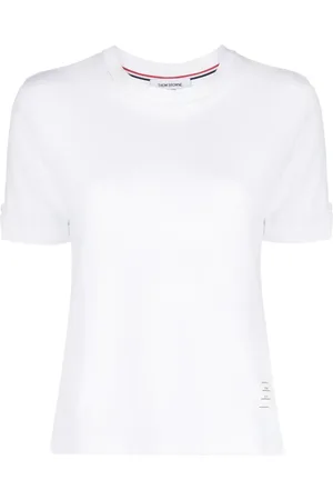 Thom Browne Playera con detalles de lentejuelas