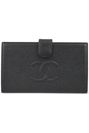 CHANEL Cartera grande con logo CC 2002