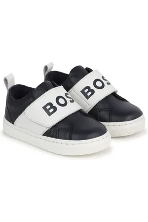 HUGO BOSS Tenis con diseño de dos tonos y logo estampado