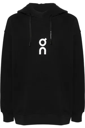 On Running Hoodie con monograma estampado