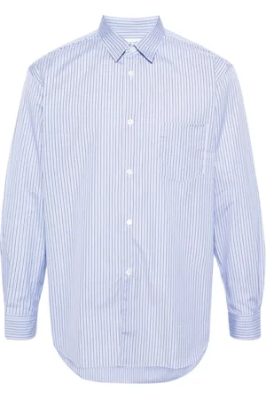 Comme des Garçons Camisa con rayas estampadas