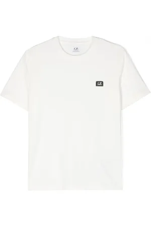 C.P. Company Playera con logo estampado