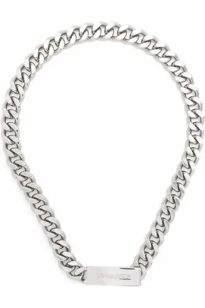 Dsquared2 Collar con placa del logo