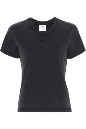 Courrèges Playera con logo bordado