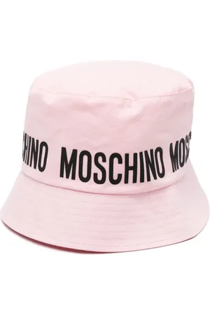 Moschino Gorro de pescador con logo de goma