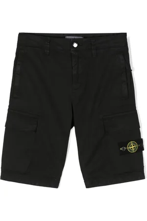 Stone Island Shorts cargo con distintivo Compass