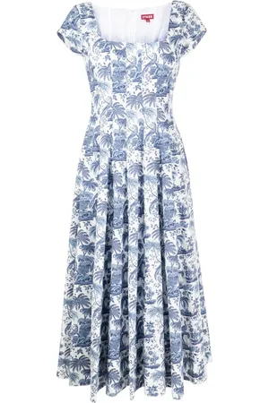 Staud Vestido midi Wells