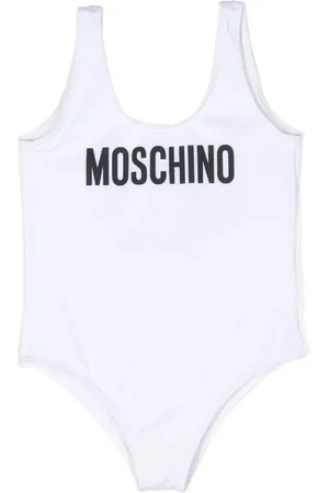 Moschino Traje de baño con logo estampado